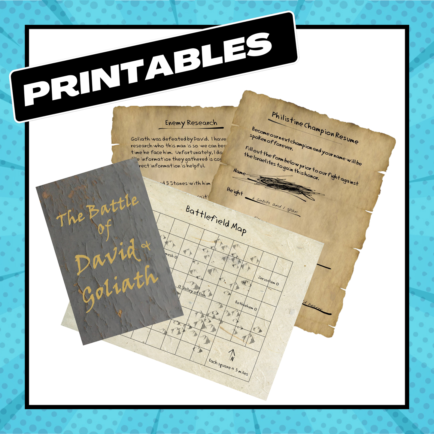 Unlock the Bible Escape Game: The Daring Quest for Goliath's Sword