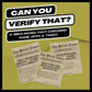 Can You Verify That: A Bible-Based Fact-Checking Game with a Twist!