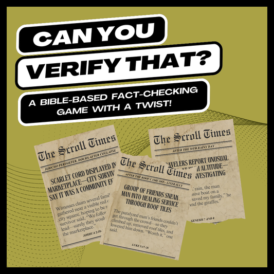 Can You Verify That: A Bible-Based Fact-Checking Game with a Twist!