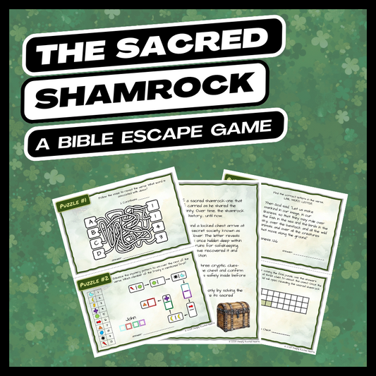 The Sacred Shamrock – A St. Patrick’s Day Bible Escape Adventure