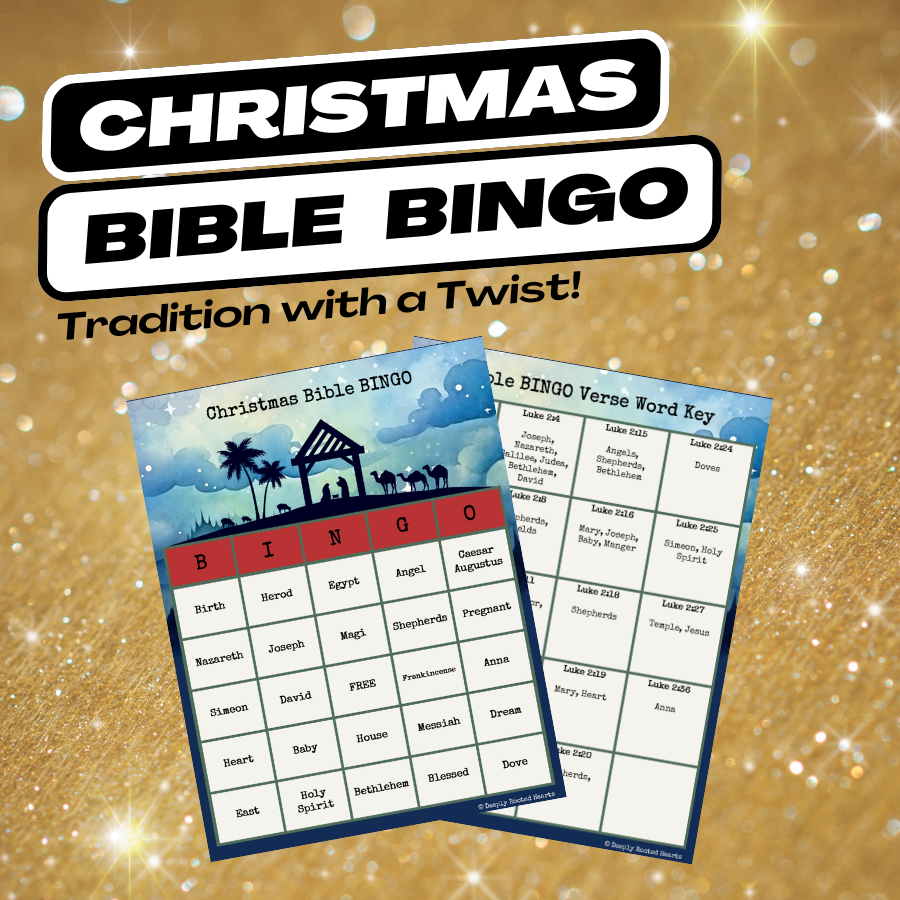 Christmas BINGO: Tradition with a Twist | Printable Bible Study Game
